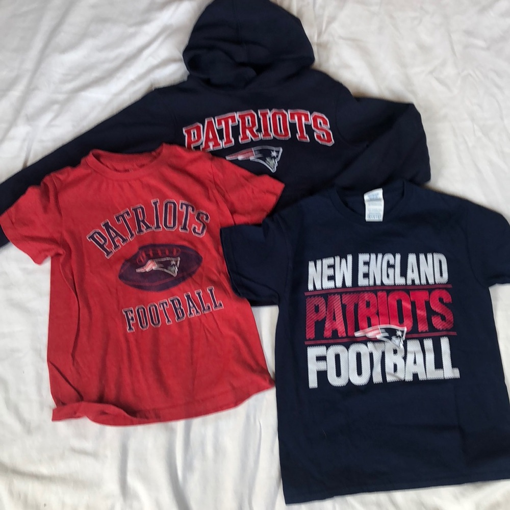 Patriots Football Fan Bundle boys size 6 - Picture 2 of 5